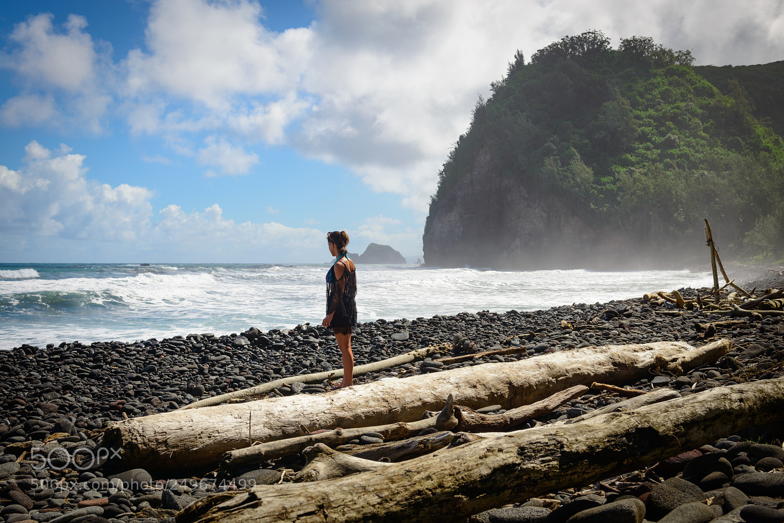 Nikon D800 sample photo. Alexis on the beach photography