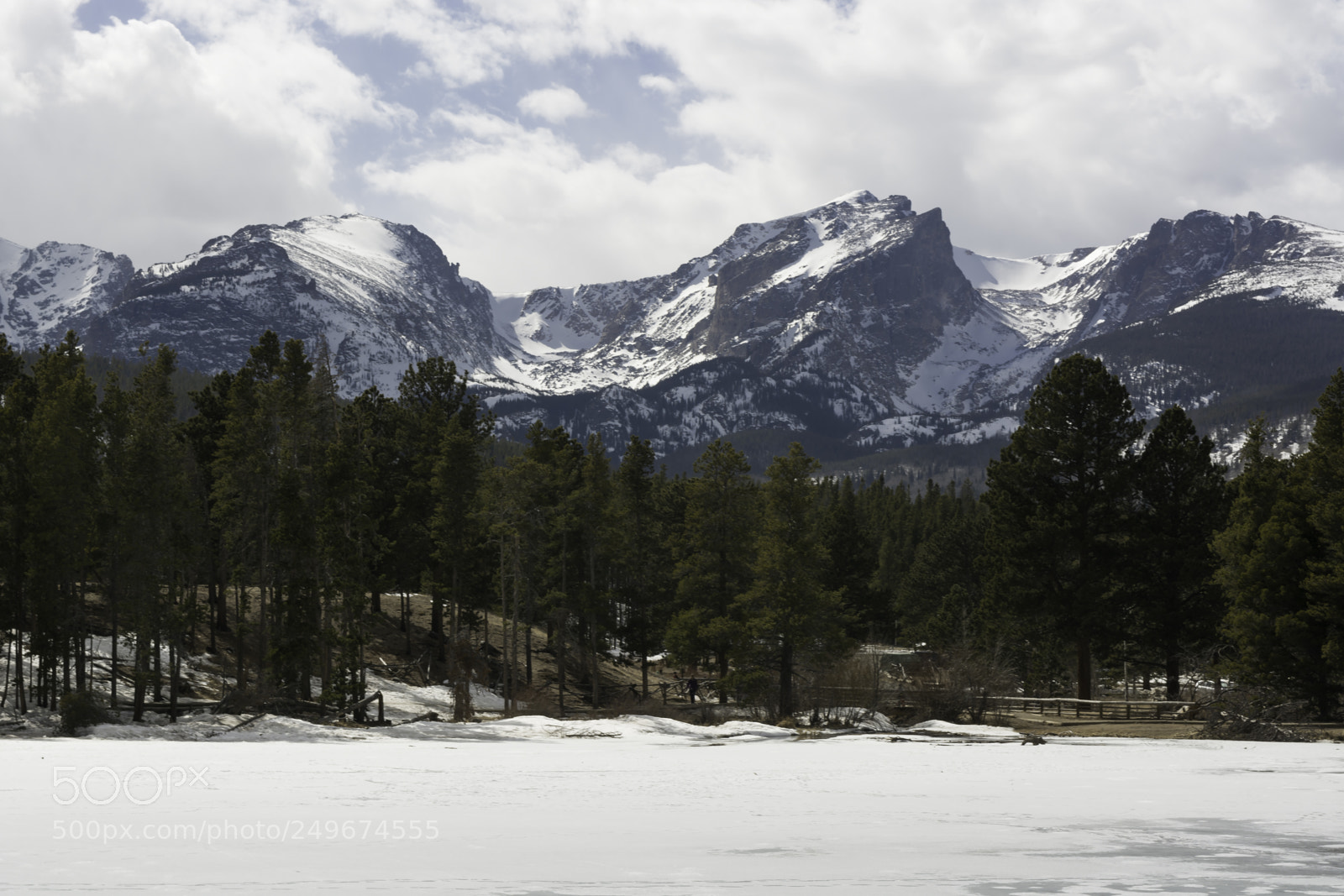 Nikon D7100 sample photo. Snow capped mountain range. photography