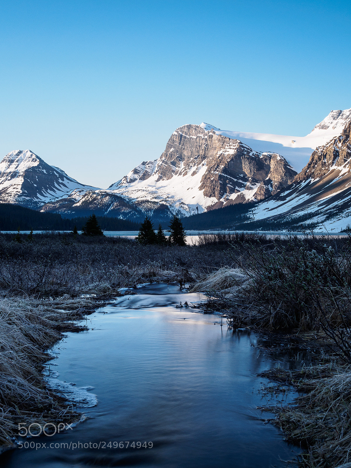Olympus OM-D E-M10 sample photo. Along the icefields parkway photography