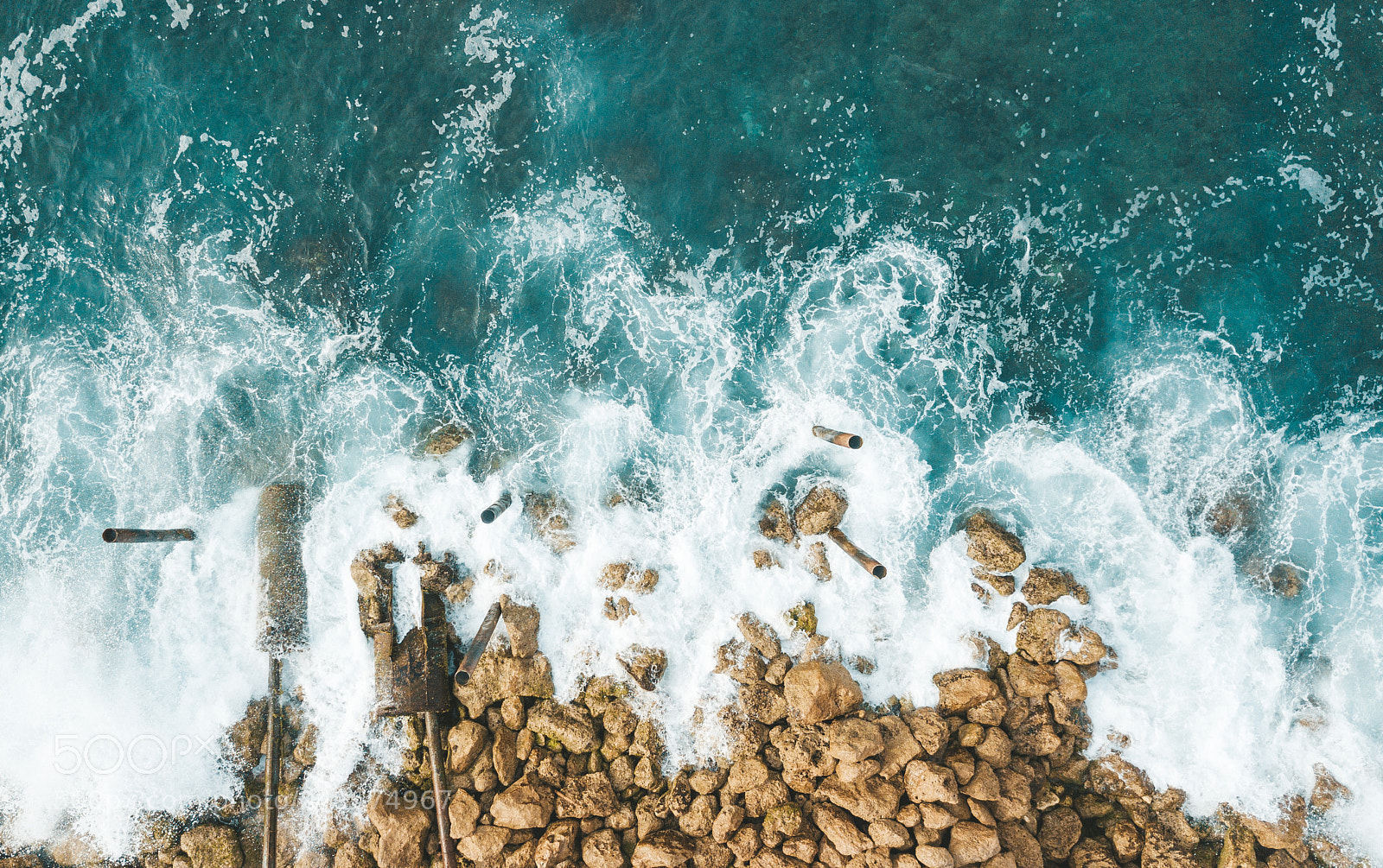 DJI FC220 sample photo. Melasti beach, indonesia photography