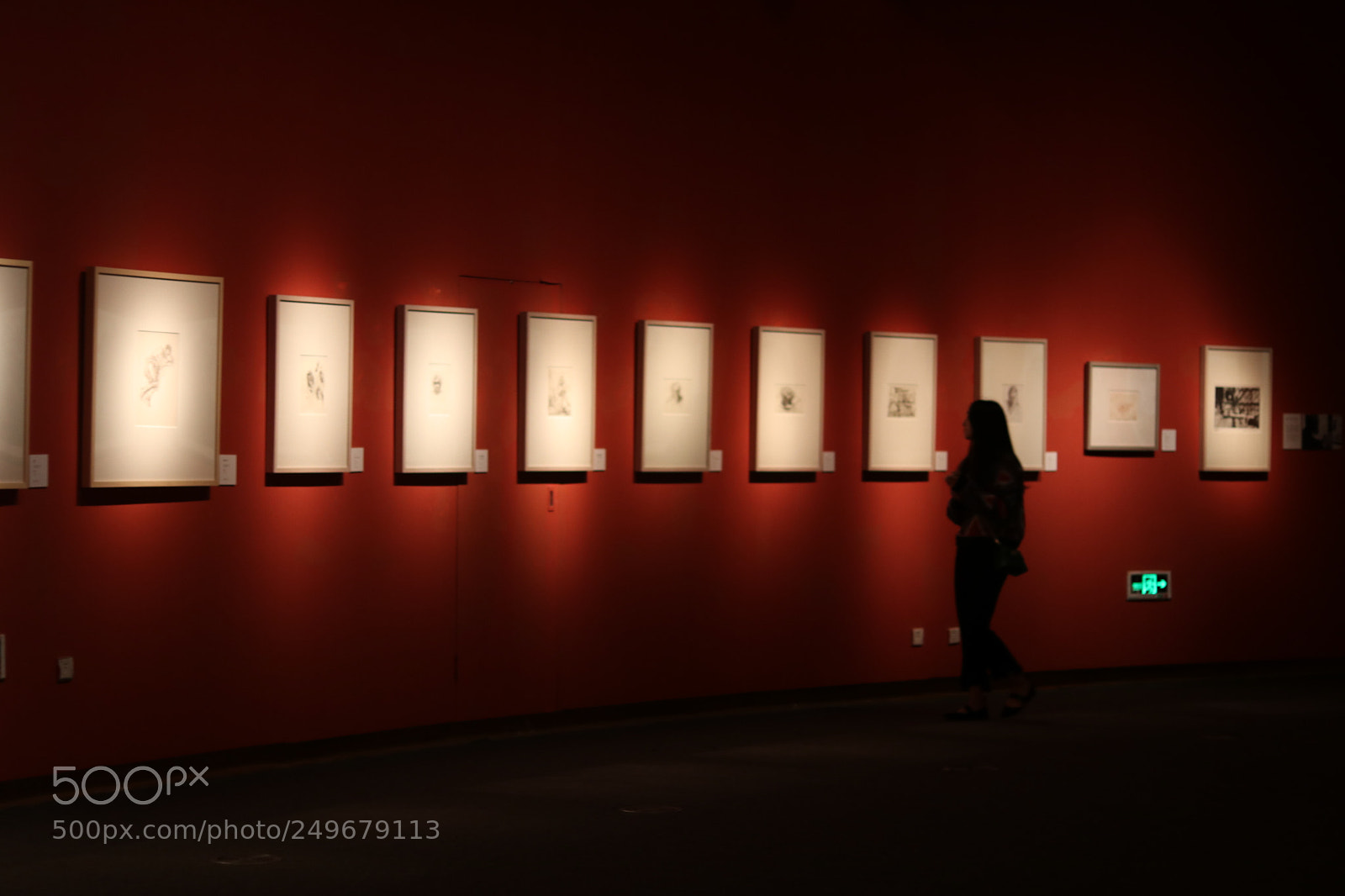 Canon EOS 80D + Canon EF 50mm F1.8 STM sample photo. 画展 photography