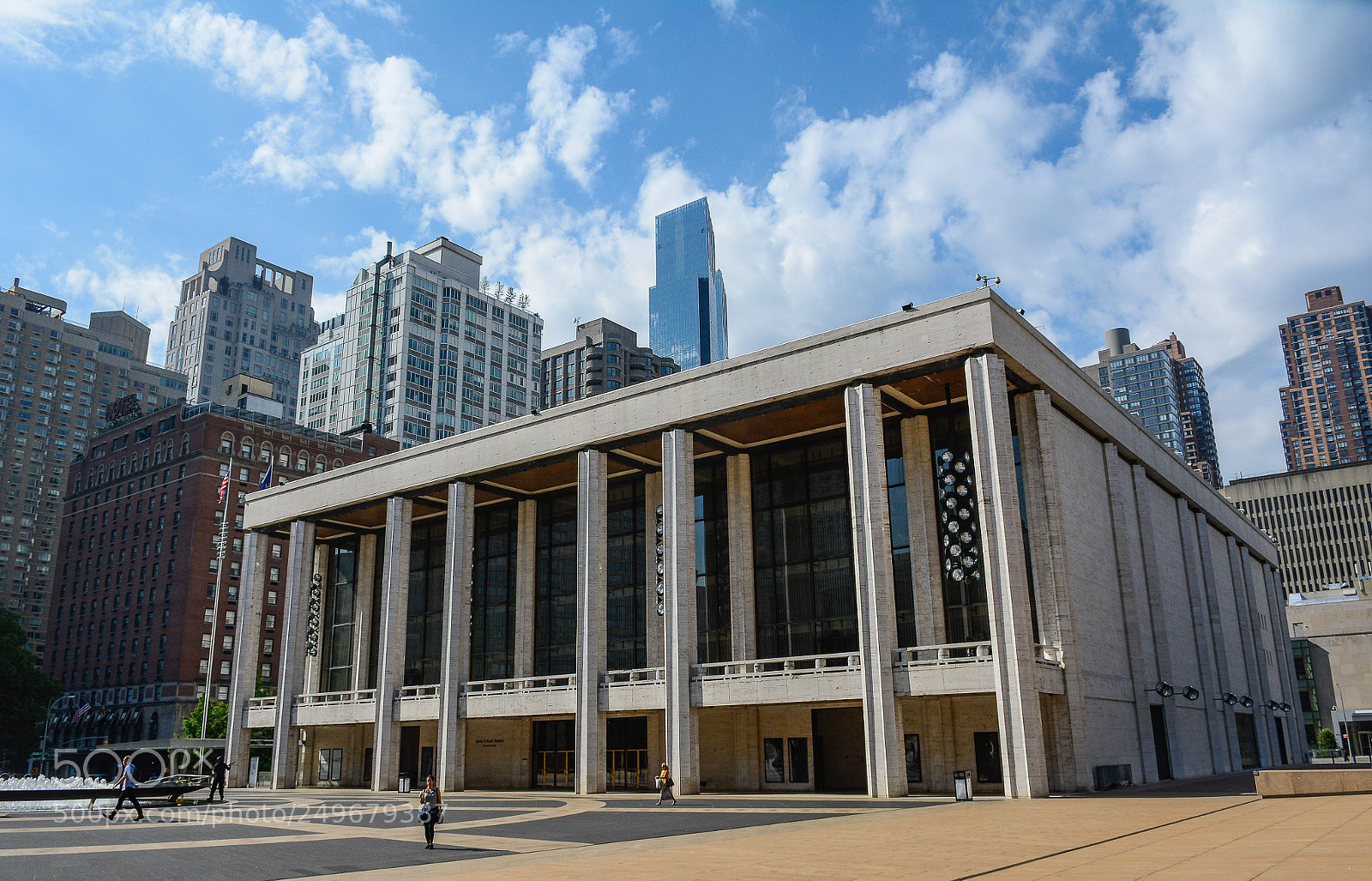 Nikon D5200 sample photo. Lincoln center nyc photography