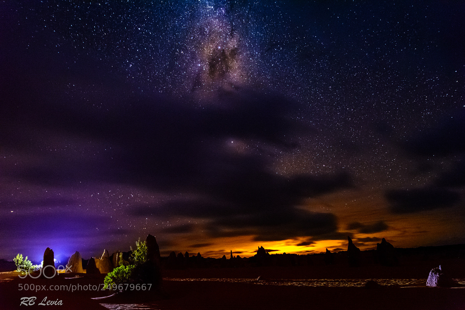 Nikon D5200 sample photo. Milky way at pinnacles photography
