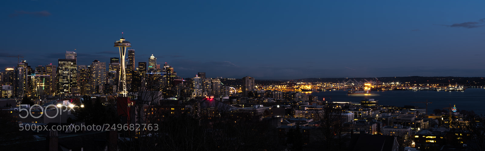 Fujifilm GFX 50S sample photo. Seattle skyline from kerry photography