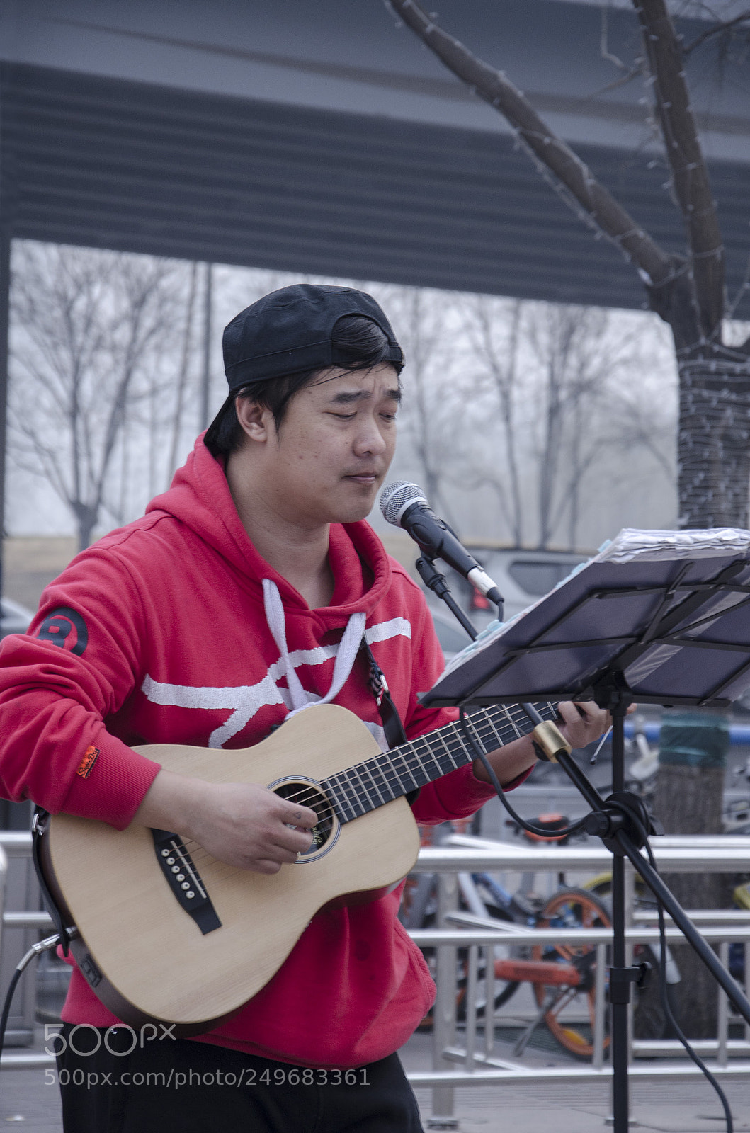 Nikon D7000 sample photo. 街头音乐 photography