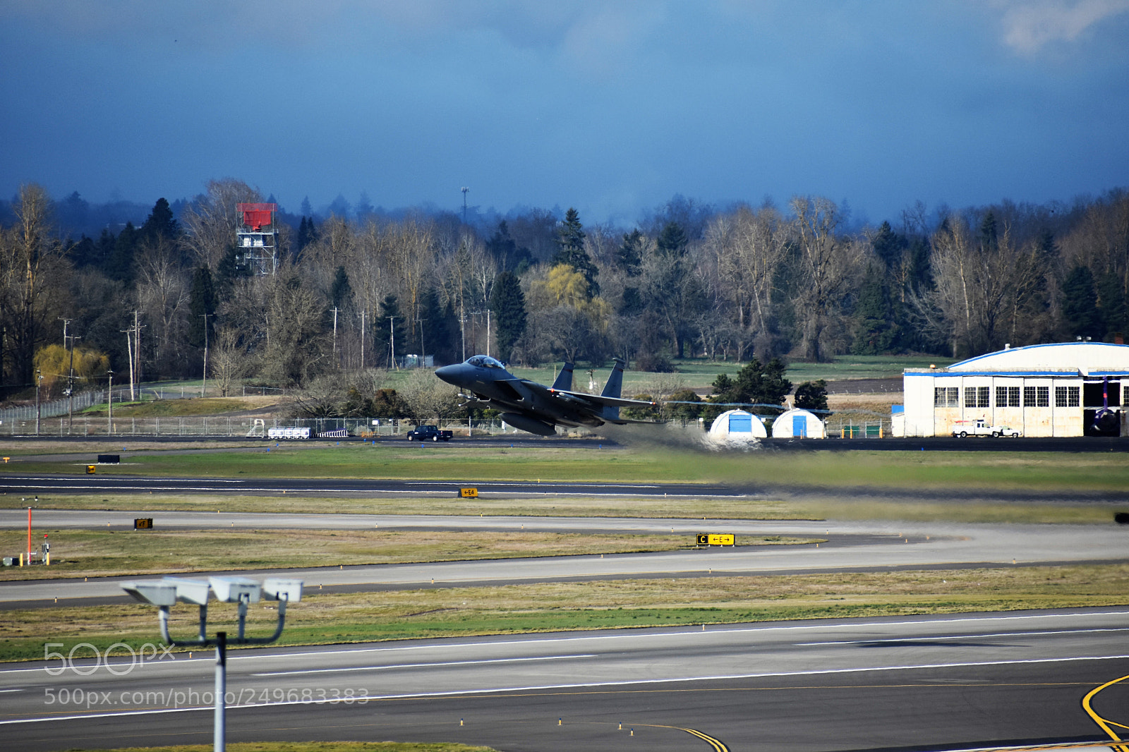 Nikon D3400 sample photo. Portland air guard taking photography