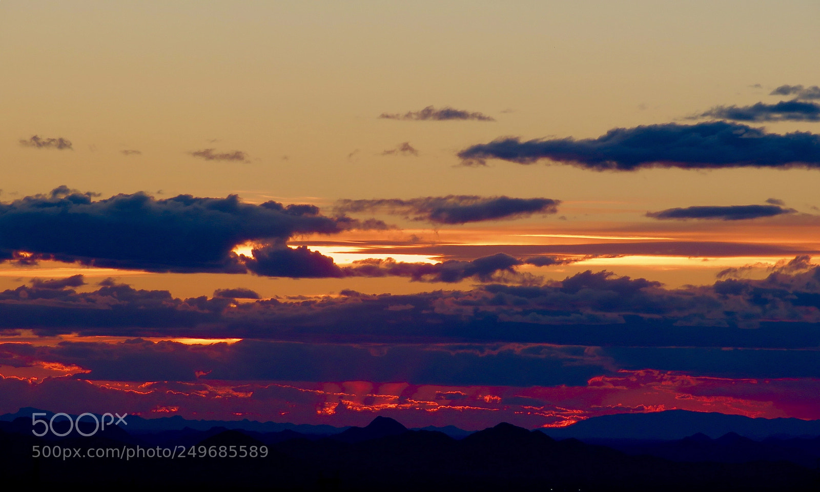 Canon PowerShot SX720 HS sample photo. Arizona sunset photography