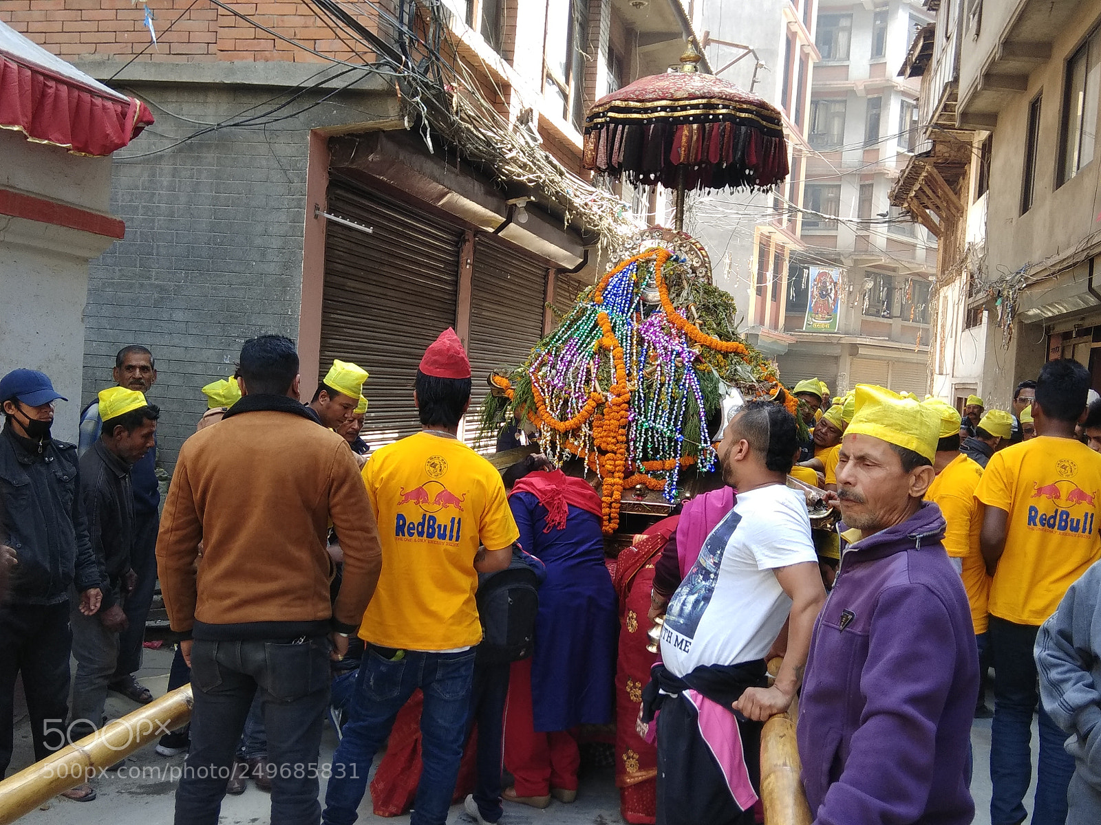 Xiaomi Redmi Note 4 sample photo. Procession of a goddess photography