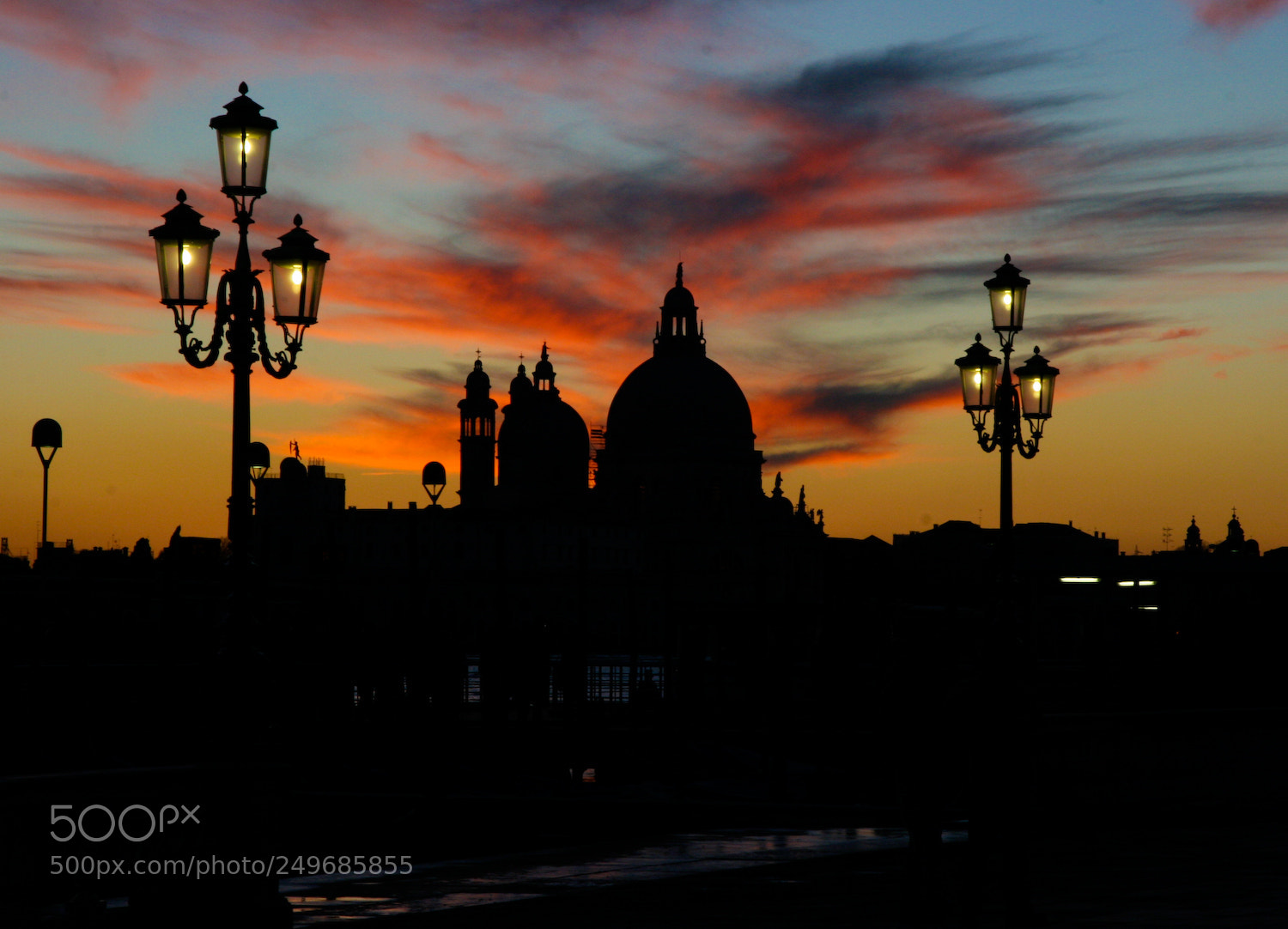 Canon EOS 20D sample photo. Tramonto veneziano photography