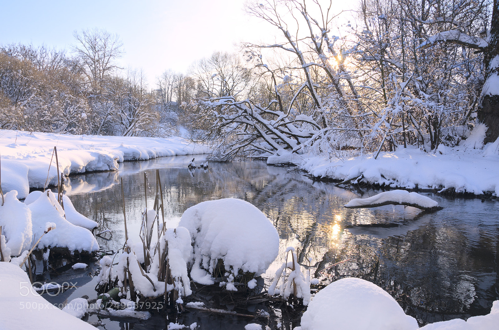 Nikon D5100 sample photo. Winter fairy tale photography