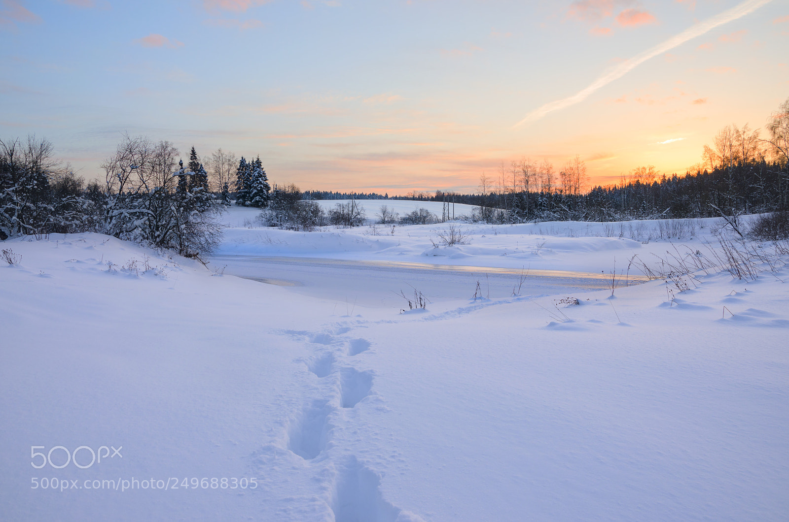 Nikon D5100 sample photo. Winter scenery photography