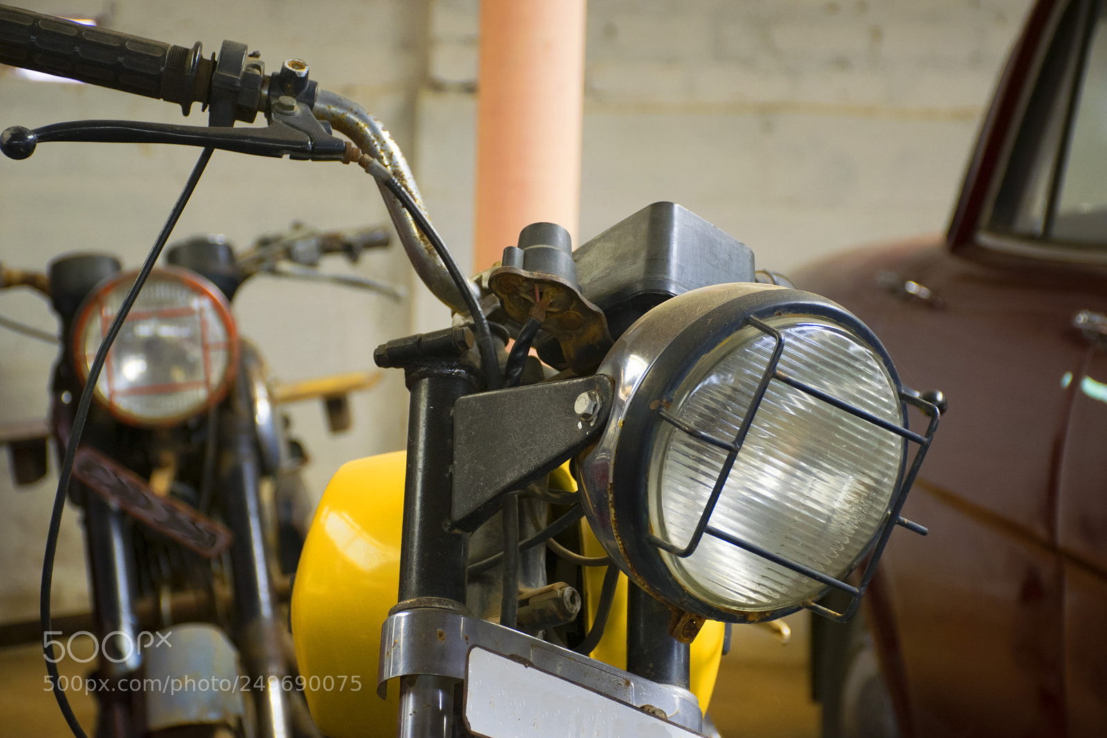Nikon D5300 sample photo. A vintage motorcycle from photography