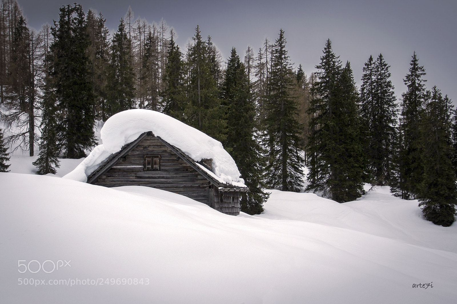 Pentax K-3 sample photo. Austrian winter photography