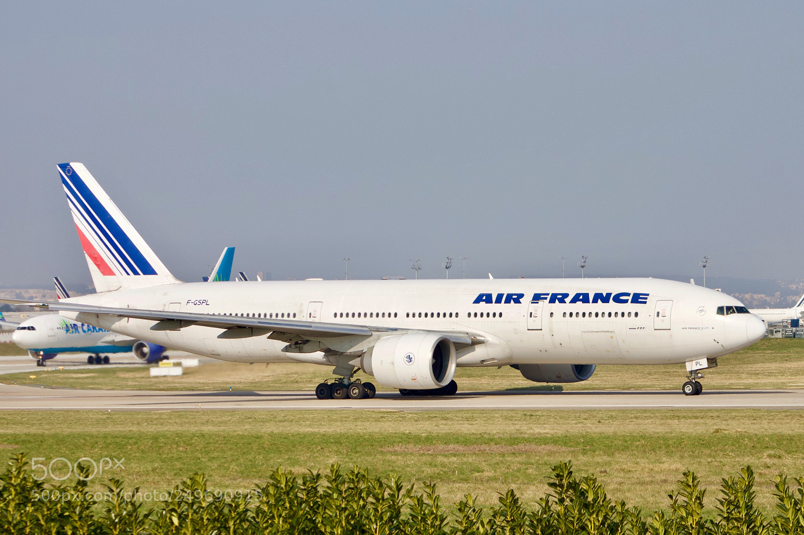 Canon EOS 500D (EOS Rebel T1i / EOS Kiss X3) sample photo. Boeing 777-228 air france photography