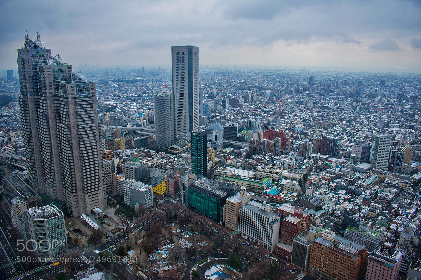 Nikon D3400 sample photo. Tokyo from above photography