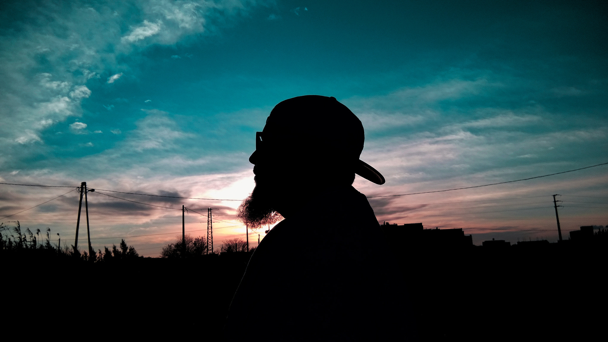 Xiaomi MI MAX sample photo. Silhouette photography