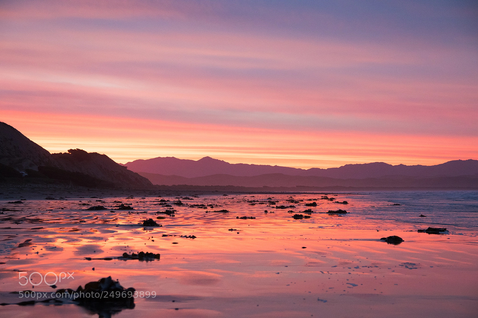 Canon EOS 7D Mark II sample photo. Sunset in new zealand photography