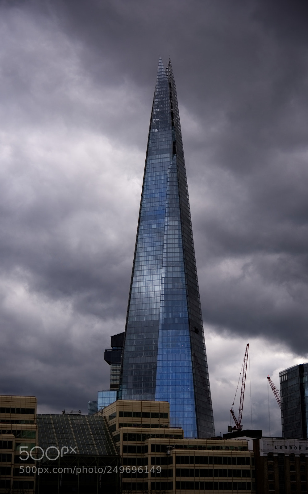 Nikon D810 sample photo. The shard photography