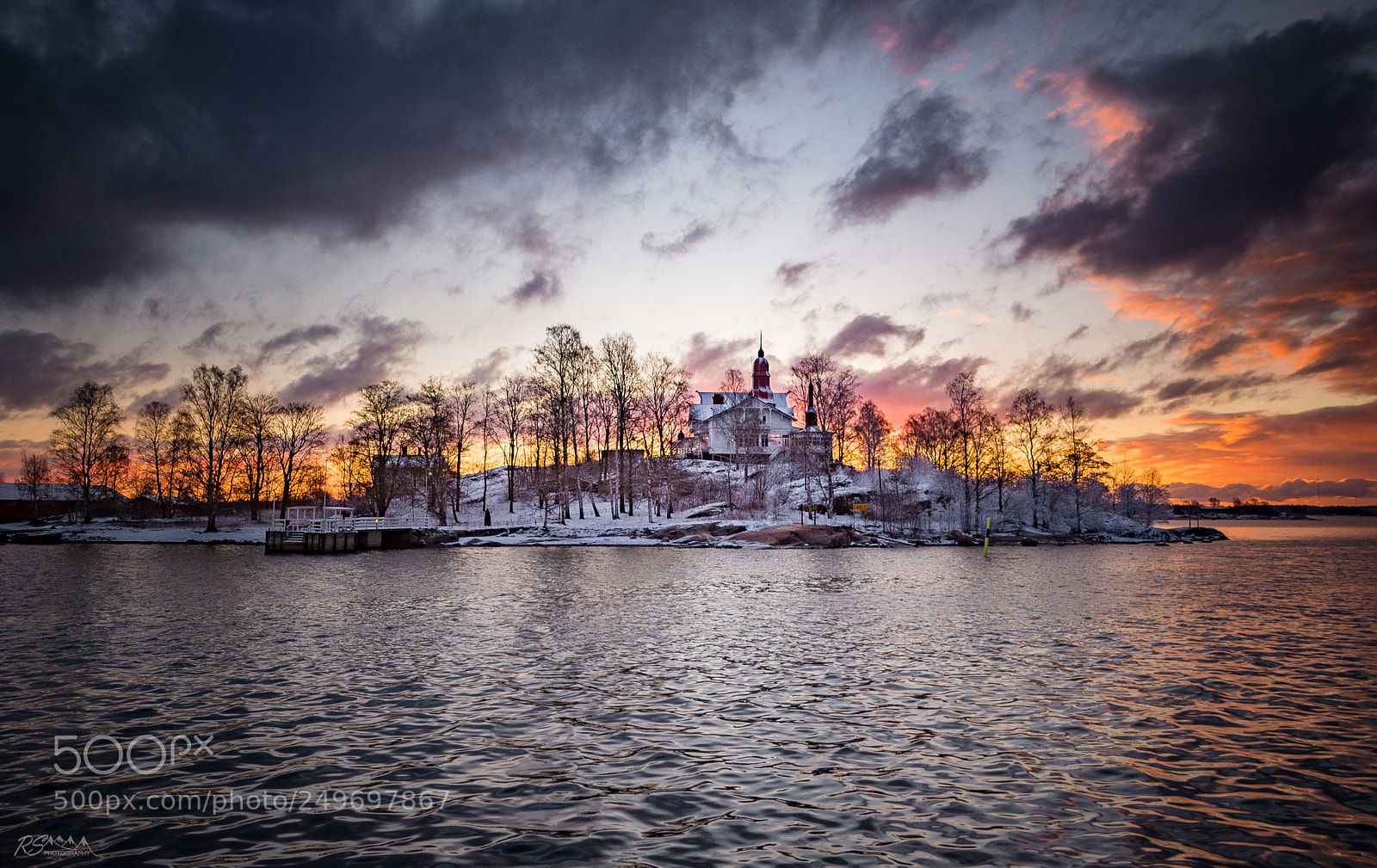 Nikon D5200 sample photo. Frosty morning on luoto photography