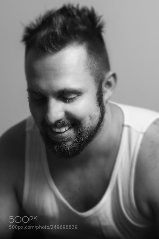 Nikon D90 sample photo. Man portrait photography