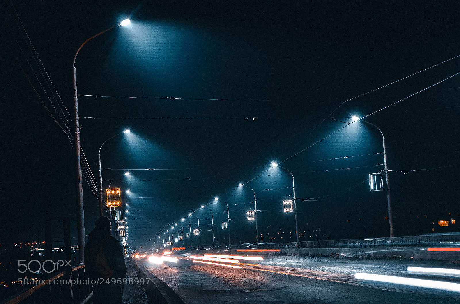 Nikon D5100 sample photo. Night town photography