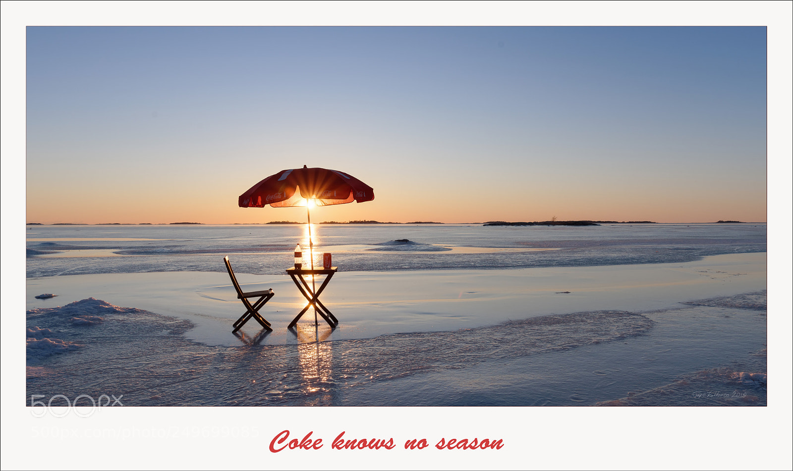 Pentax K-1 sample photo. Coke knows no season photography