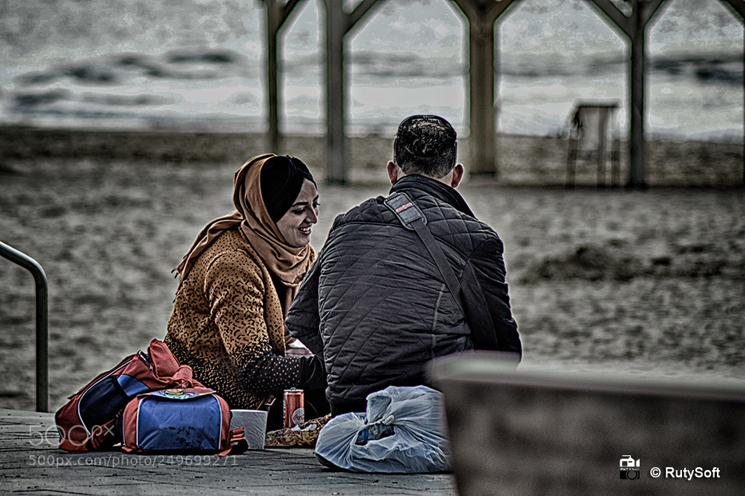 Nikon D3200 sample photo. Arabs in tel aviv photography