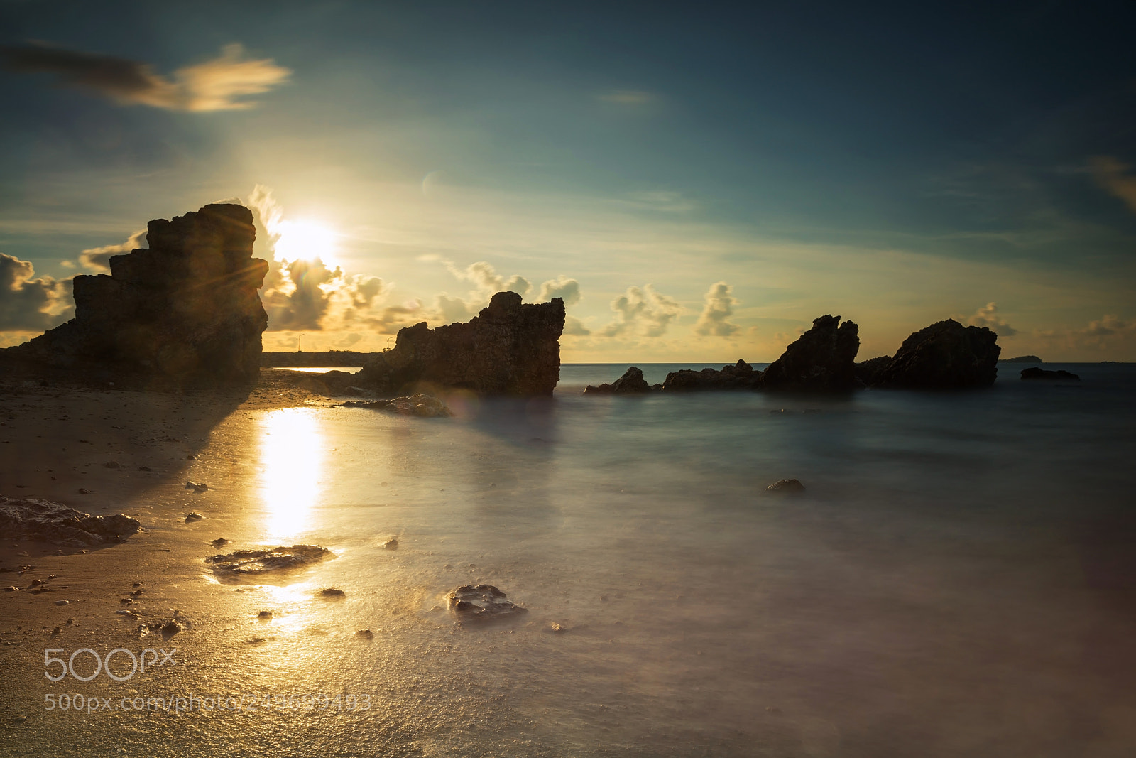 Nikon D810 sample photo. Sunrise seascape with natural photography