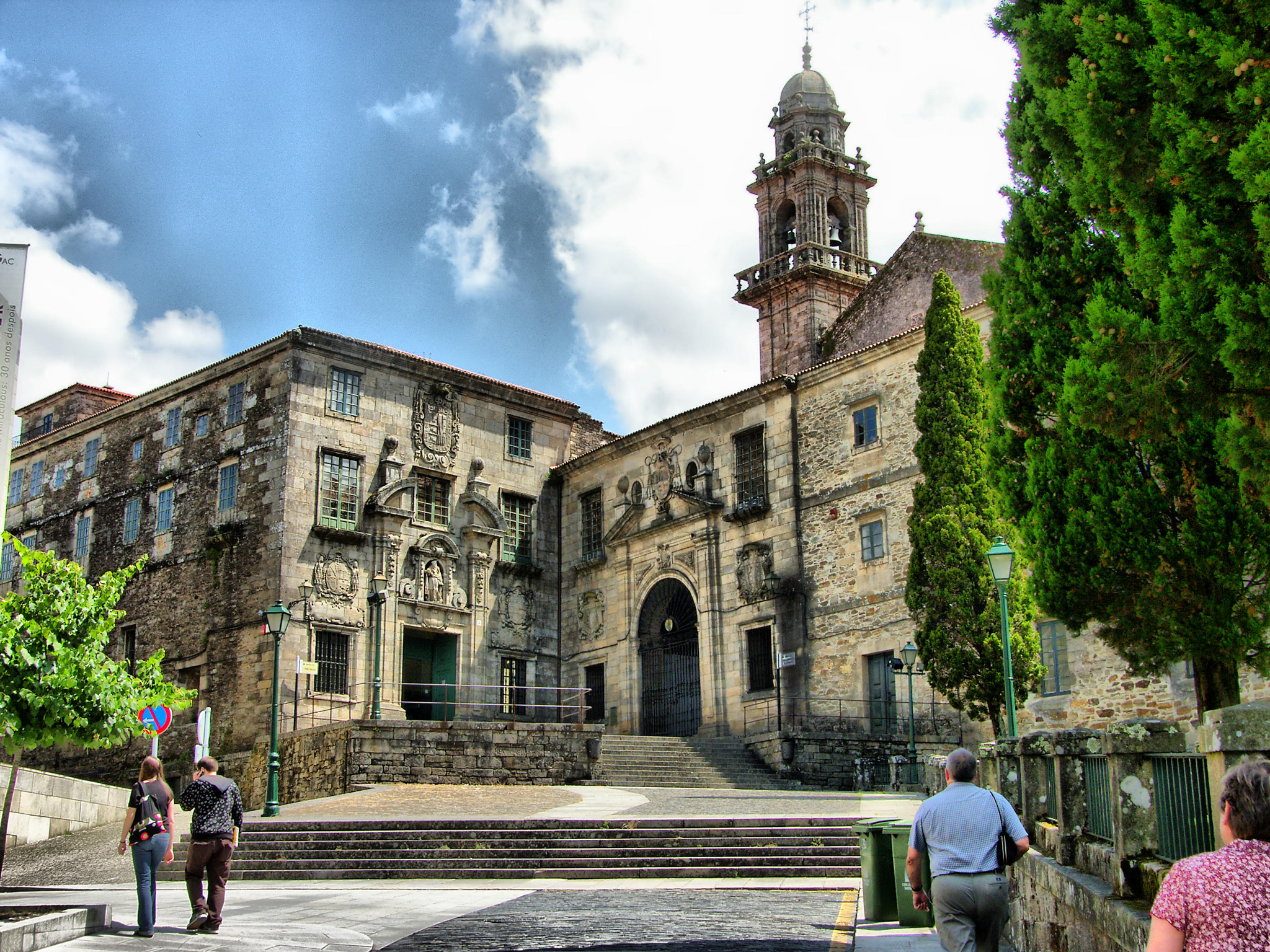 Samsung Pro 815 sample photo. Domingos de bonaval en santiago de compostela photography