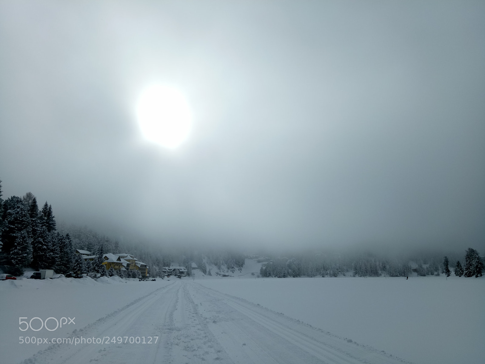 OPPO A1601 sample photo. Winterscape photography