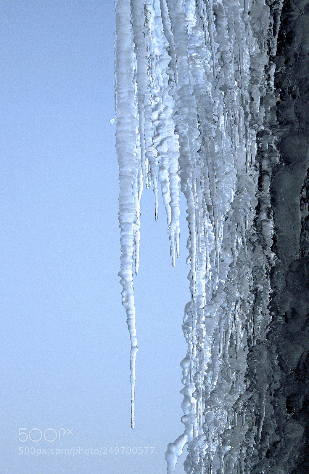 Canon EOS 30D sample photo. Ice photography