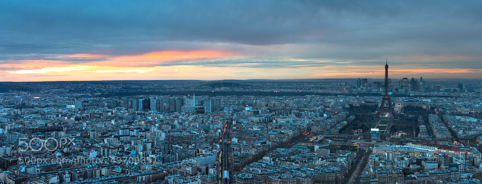Nikon D5500 sample photo. Paris pano photography