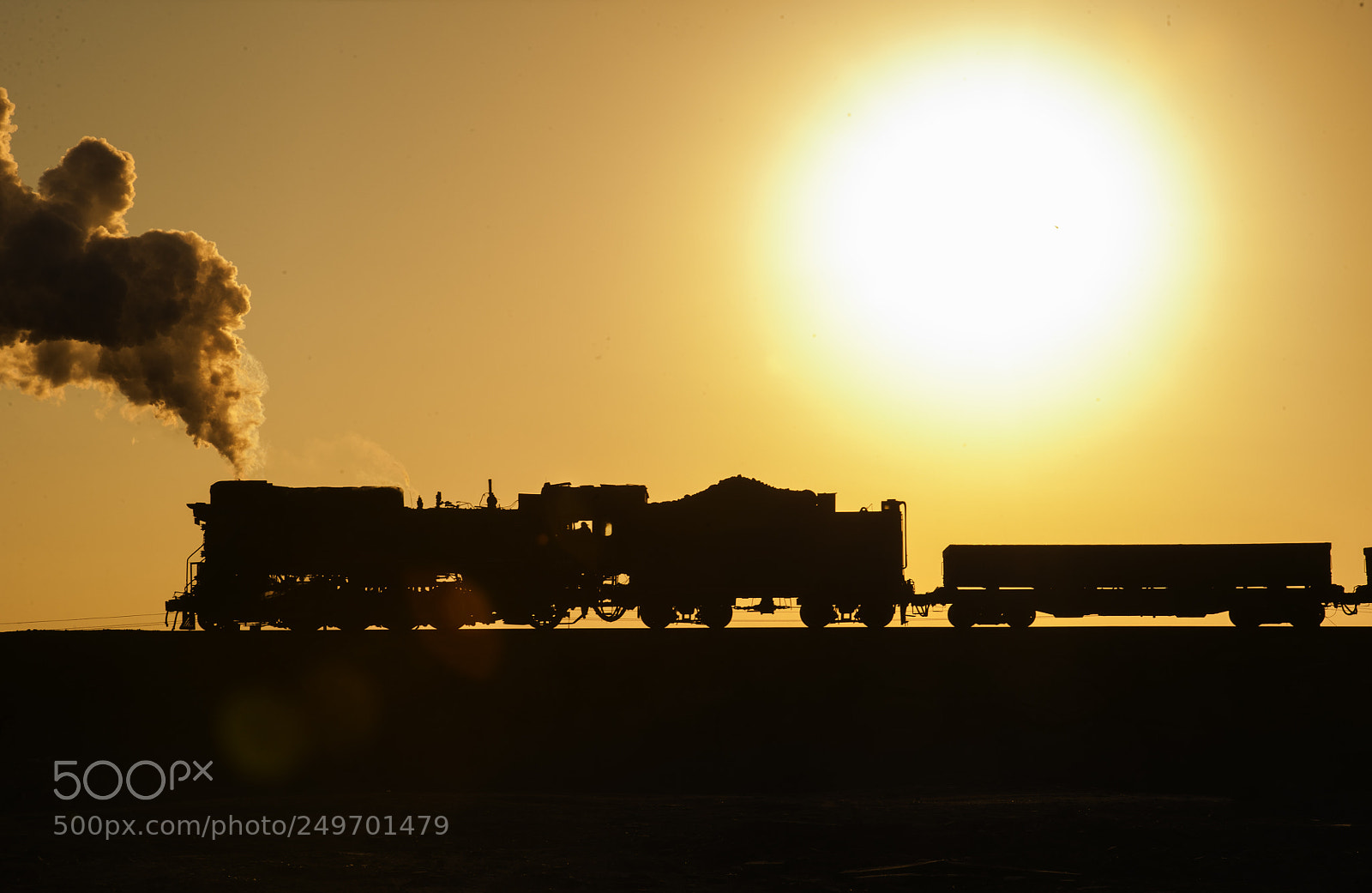 Nikon D3 sample photo. The last steam power photography