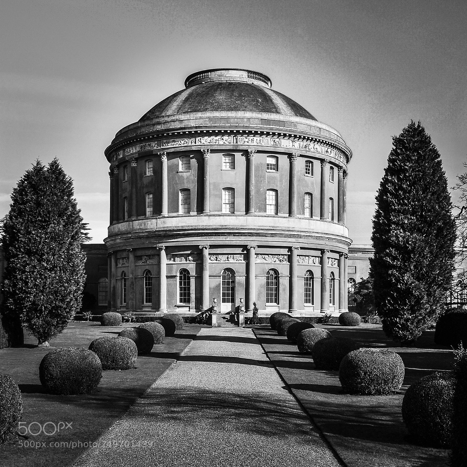 Nikon D300 sample photo. The rotunda, ickworth house photography