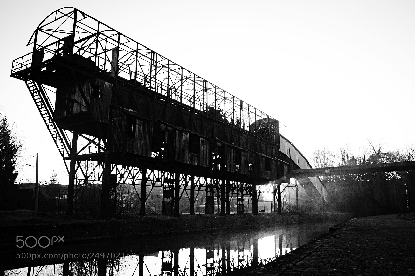 Nikon D3200 sample photo. Ghost of industry photography