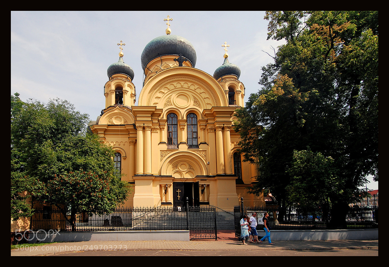 Nikon D80 sample photo. Orthodox cathedral in warszawa photography