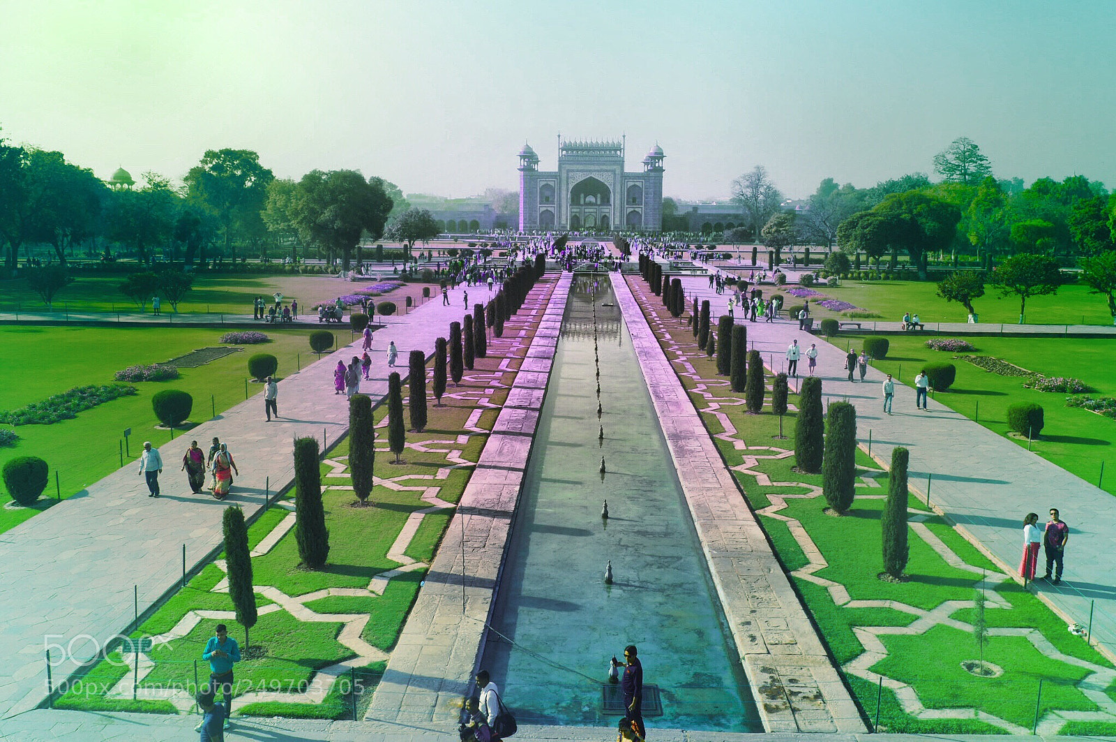 Olympus OM-D E-M10 II sample photo. Entrance taj mahal photography
