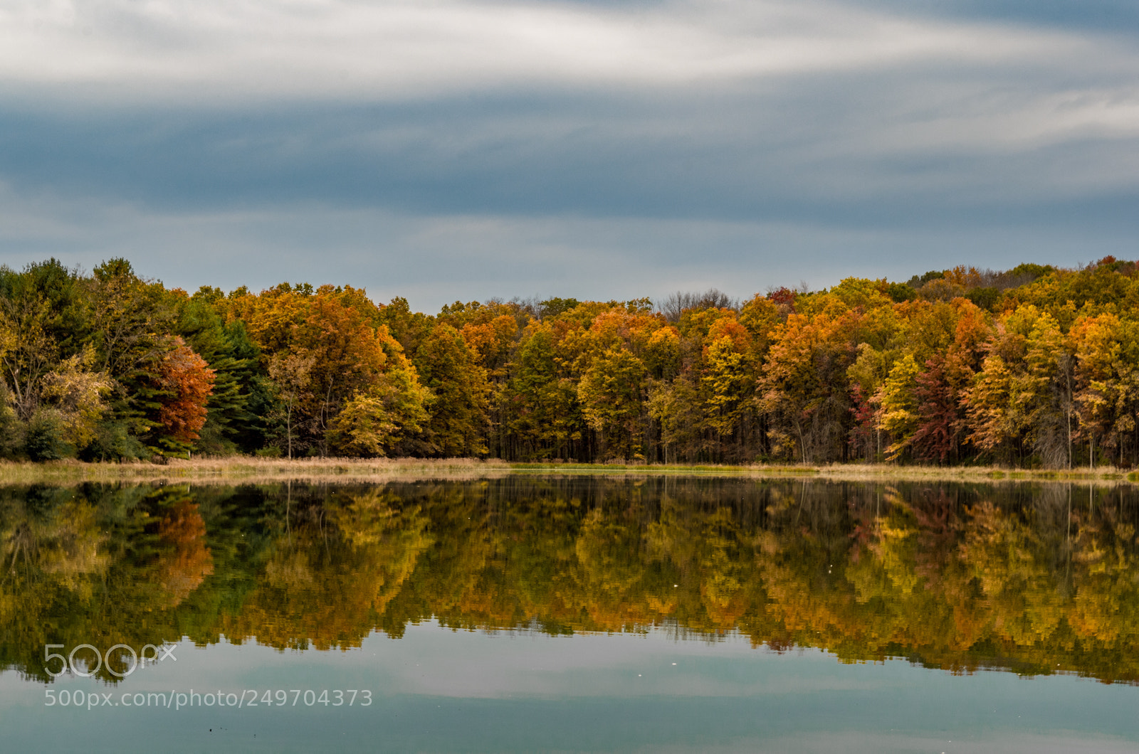 Pentax K-50 sample photo. Fall reflections photography
