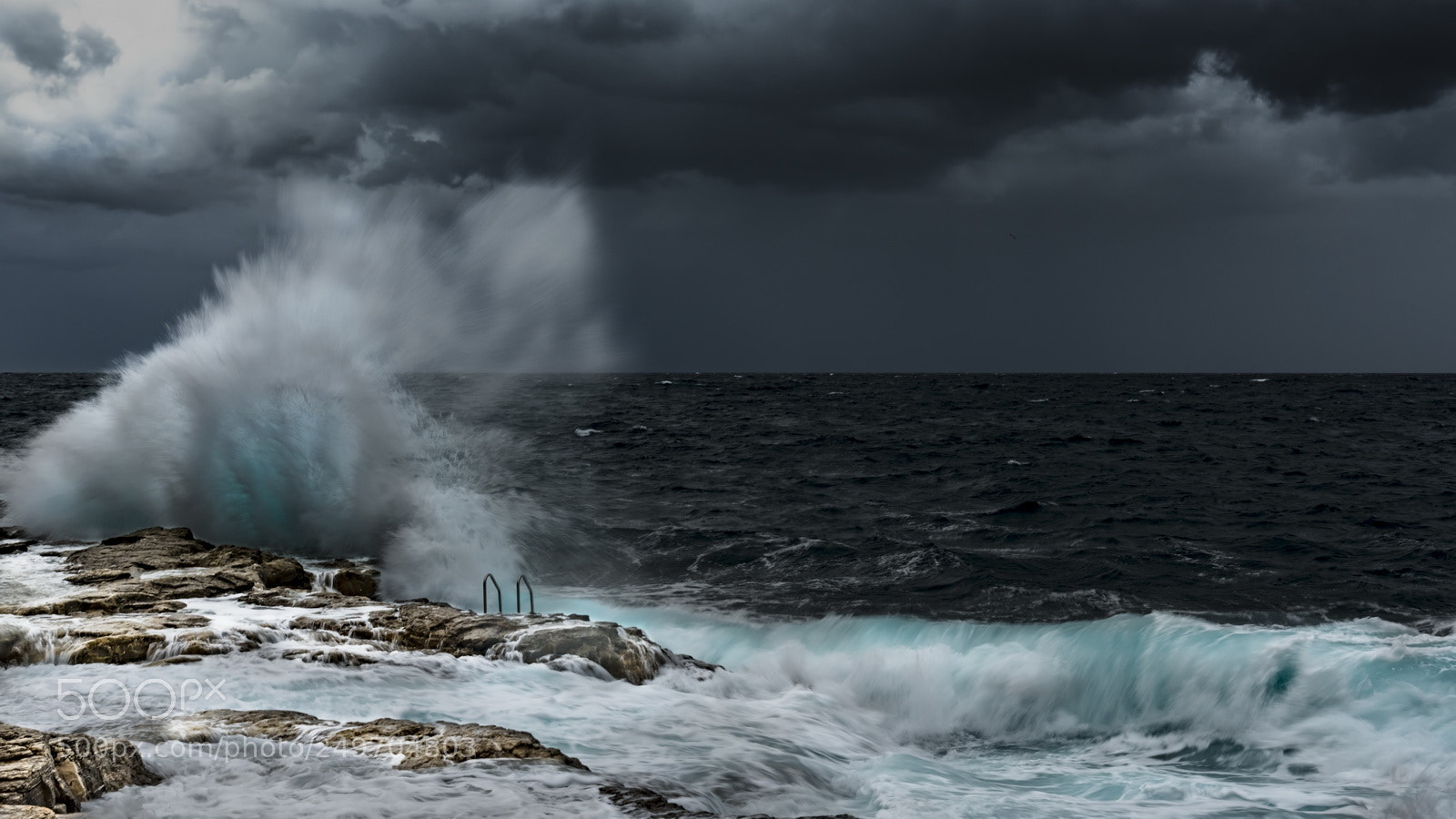 Nikon D800E sample photo. Wave photography
