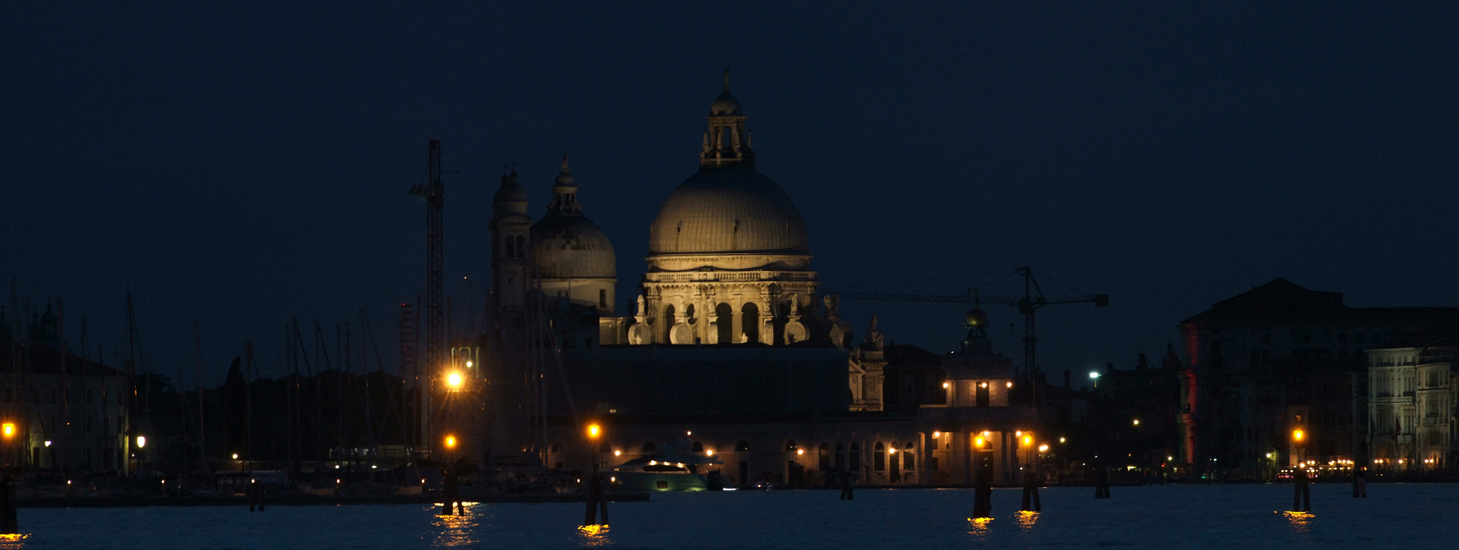 FujiFilm FinePix S200EXR (FinePix S205EXR) sample photo. Venezia chiesa dei santi giovanni e paolo di notte photography