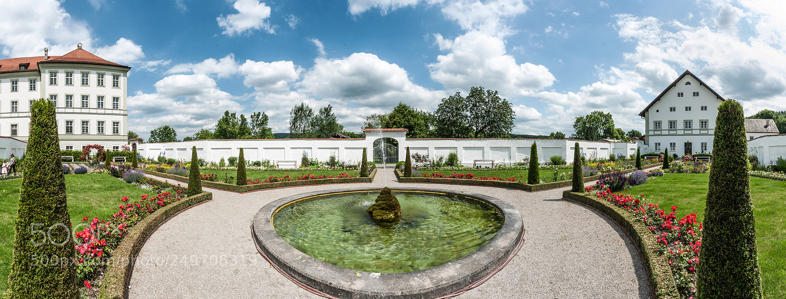 Nikon D90 sample photo. Klostergarten schäftlarn, bavaria photography