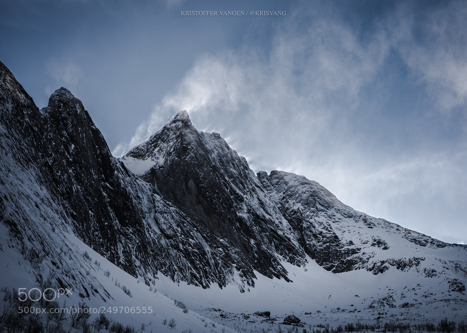 Nikon D810 sample photo. Blowing snow photography