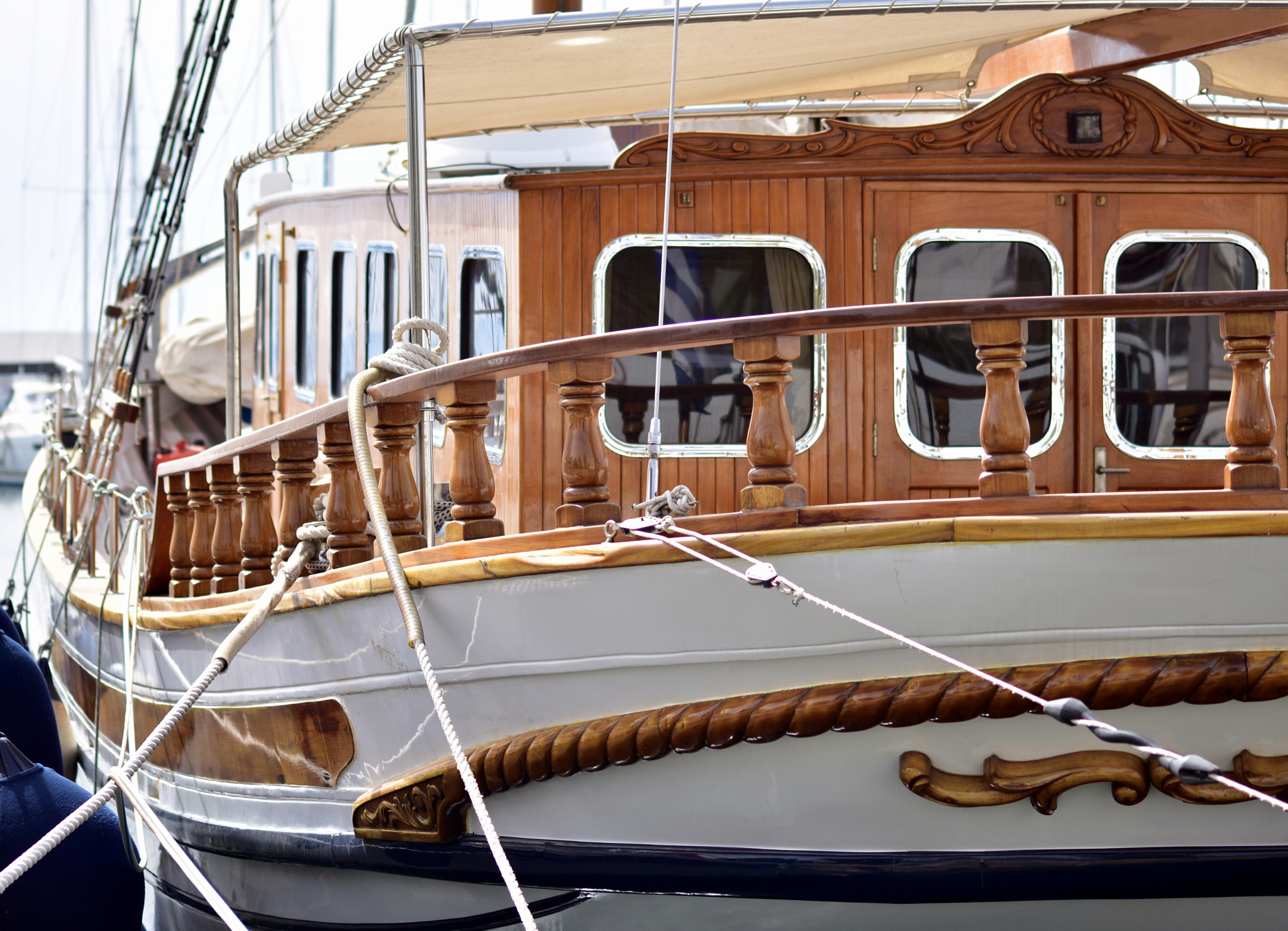 Sigma 70-300mm F4-5.6 APO DG Macro sample photo. Yacht ii photography