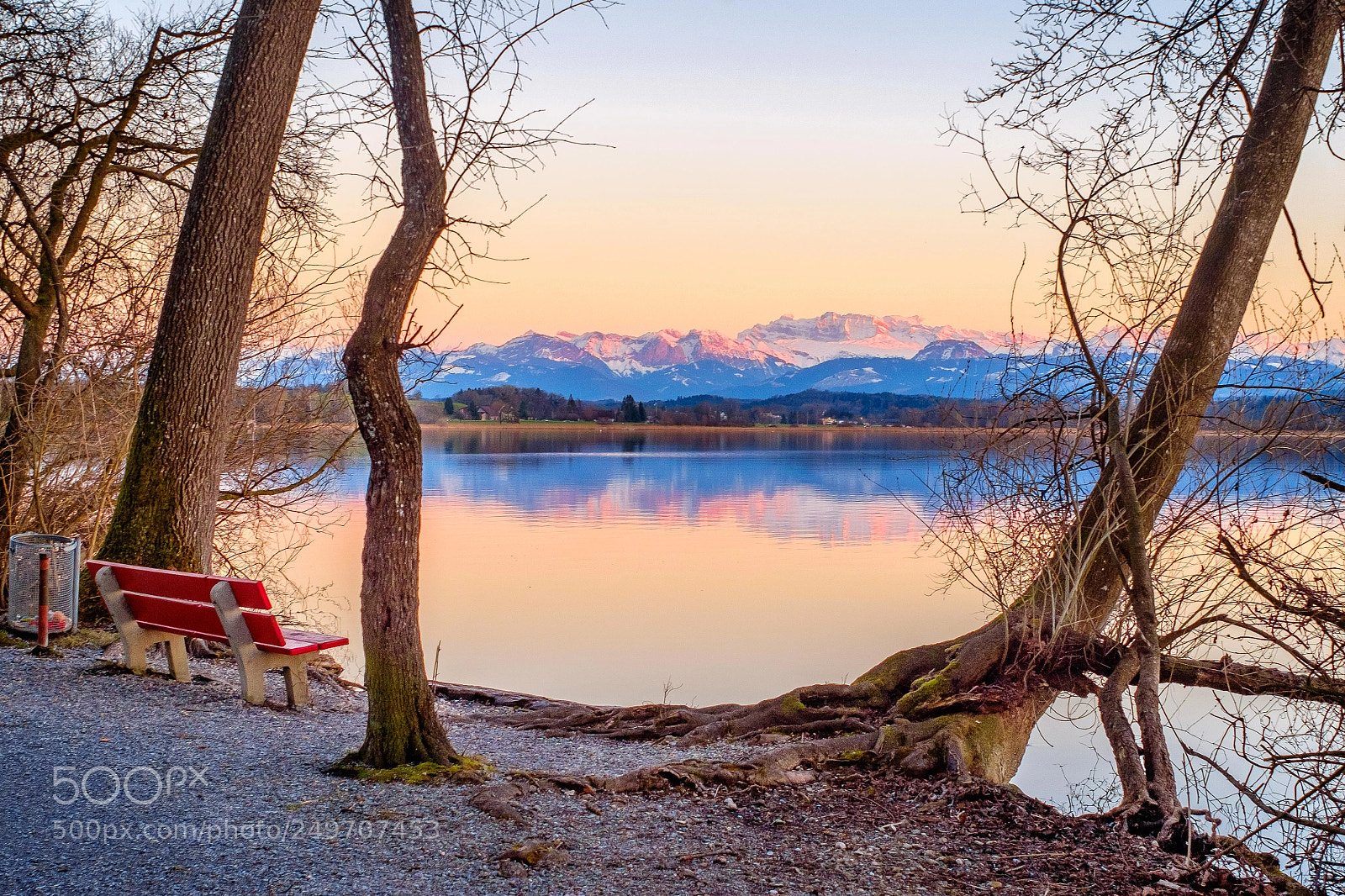 Fujifilm X-T10 sample photo. Moody lake sunset photography