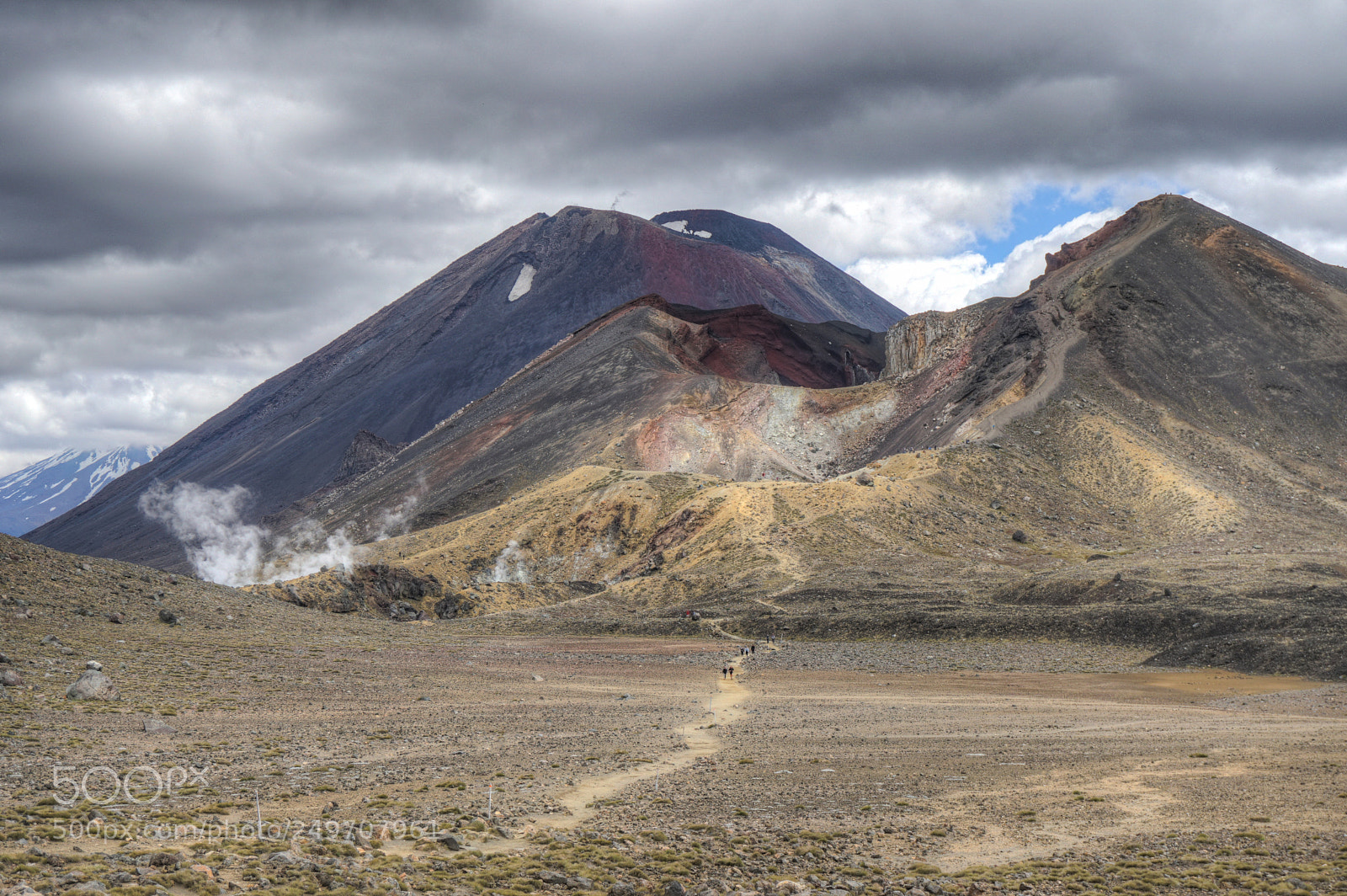 Sony a6300 sample photo. Tongariro crossing view photography