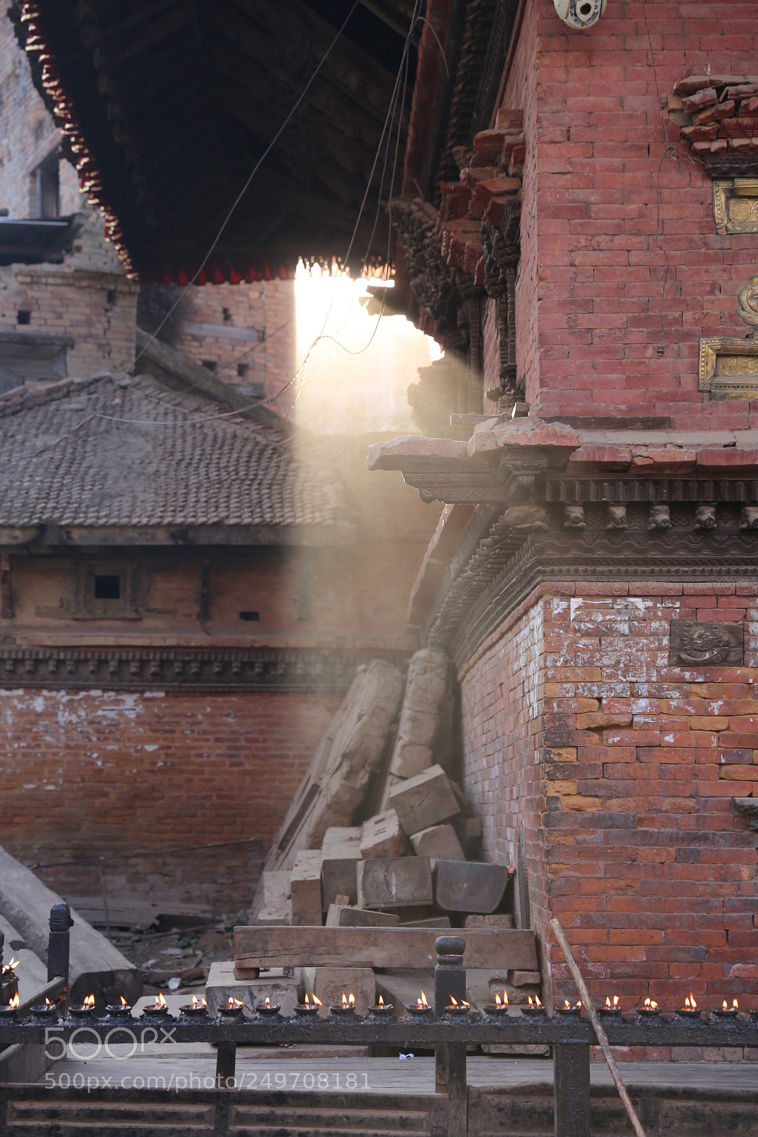 Canon EF 24-70mm F2.8L II USM sample photo. Morning in bhaktapur photography