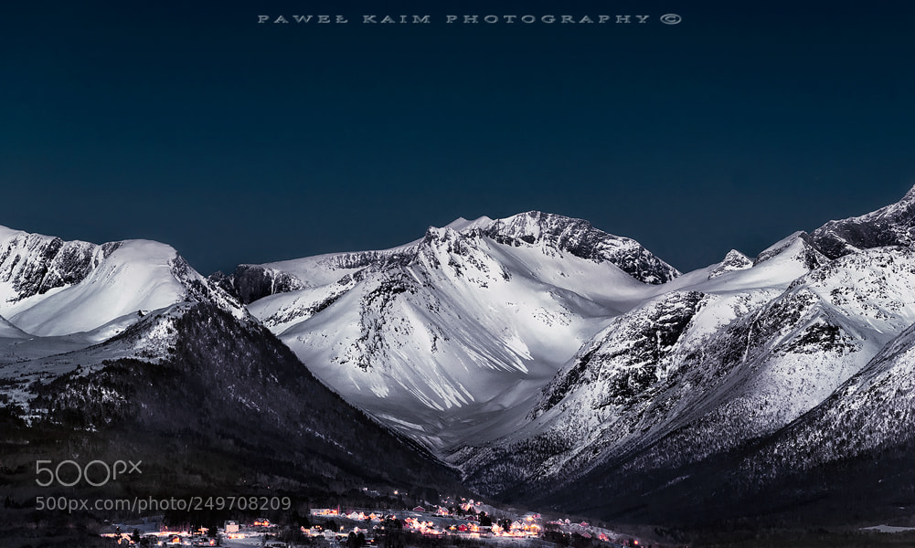 Nikon D5500 sample photo. Mountain village photography