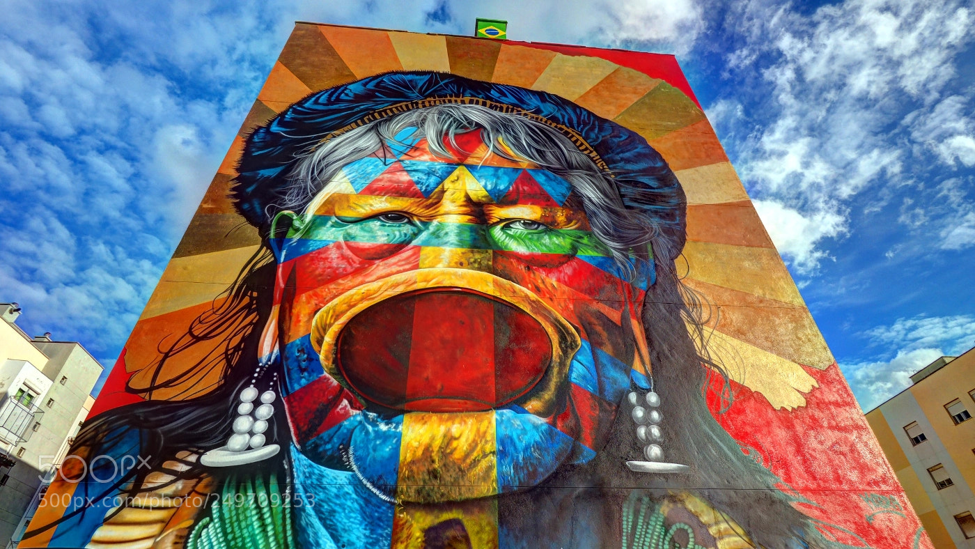 Olympus OM-D E-M5 II sample photo. Streetart in marvila, lisbon photography