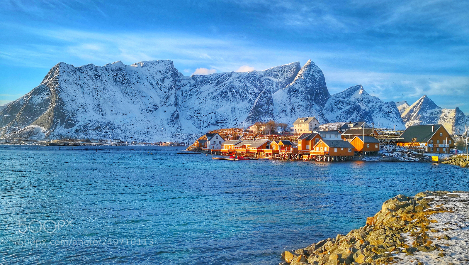 HUAWEI Mate 10 sample photo. Sakrisoy islas lofoten noruega photography