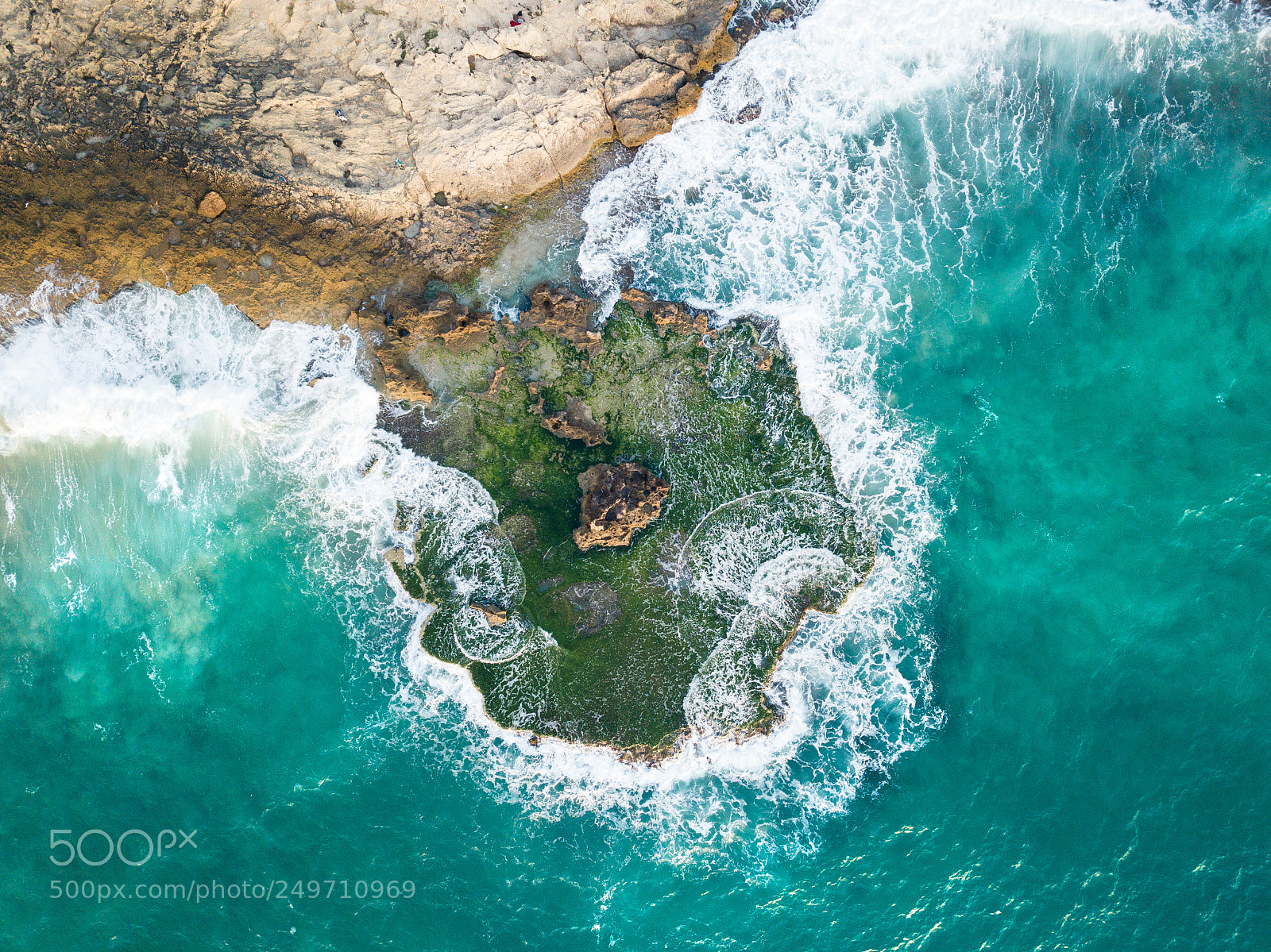 DJI FC220 sample photo. The rock photography
